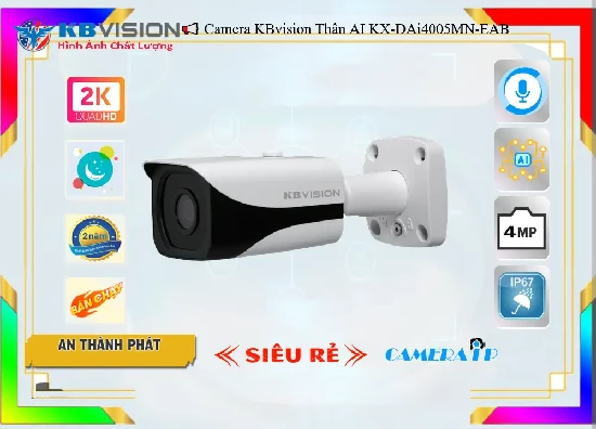 Lắp đặt camera tân phú Camera An Ninh KBvision KX-DAi4005MN-EAB