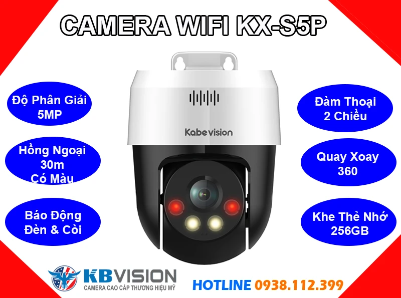 Camera Không Dây KBVISION KX-S5P (5MP), camera quay xoay 360 KBVISION KX-S5P, camera quan sát KBVISION KX-S5P, camera KBVISION KX-S5P, camera IP Wifi KBVISION KX-S5P, lắp đặt camera KBVISION KX-S5P, lắp camera KBVISION KX-S5P giá rẻ, camera KBVISION KX-S5P giá rẻ,