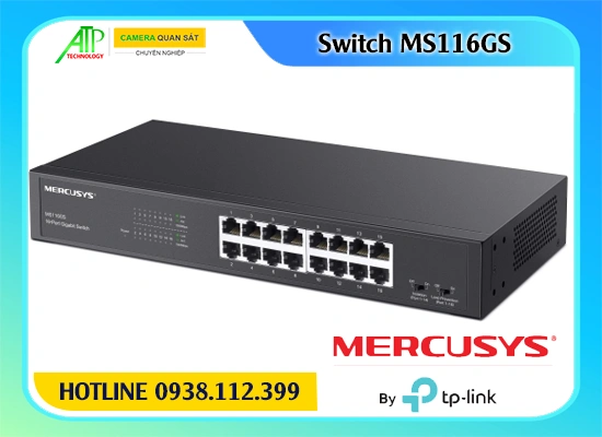 switch mercusys ms116gs, bộ chia mạng mercusys ms116gs, switch 16 cổng gigabit mercusys ms116gs, switch để bàn mercusys ms116gs, switch rack mercusys ms116gs, switch mạng mercusys ms116gs, switch gigabit mercusys ms116gs
