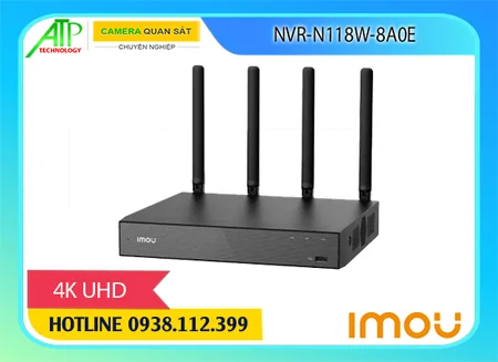 đầu ghi wifi NVR-N118W-8A0E, đầu ghi NVR-N118W-8A0E, đầu ghi IP NVR-N118W-8A0E, đầu ghi 8 kênh NVR-N118W-8A0E, đầu ghi không dây NVR-N118W-8A0E, đầu ghi giám sát NVR-N118W-8A0E