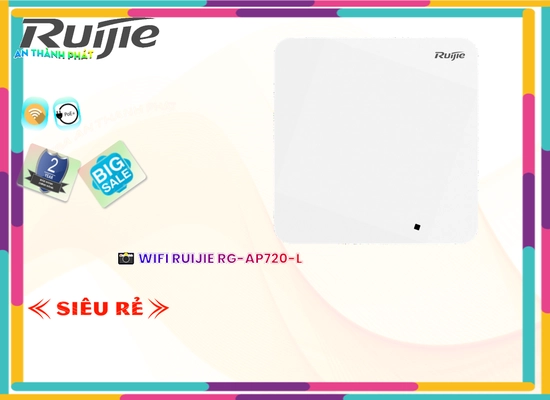 Lắp đặt camera wifi giá rẻ Hãng Ruijie RG-AP720-L
