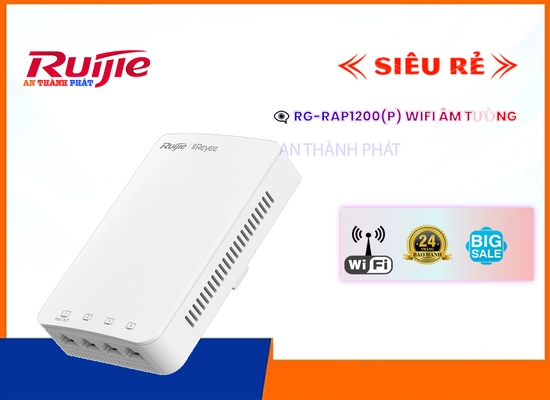 Lắp đặt camera wifi giá rẻ Bộ Quản Lý Mạng RG-RAP1200(P)