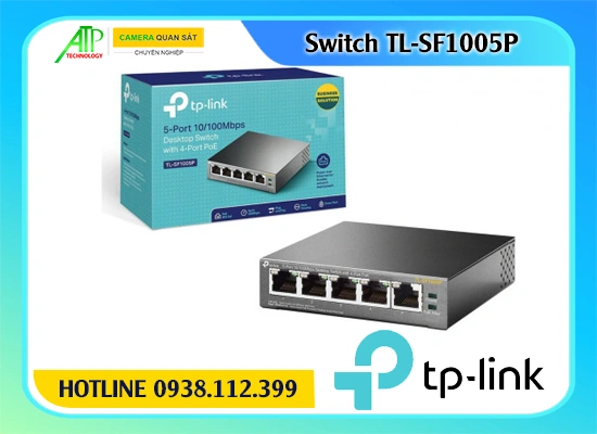 Switch TP-Link 5 cổng TL-SF1005P, Switch PoE 5 cổng TP-Link TL-SF1005P, Switch mạng 5 port PoE TP-Link TL-SF1005P, Switch chia mạng 5 cổng TL-SF1005P, Switch cấp nguồn PoE TL-SF1005P, Switch để bàn 5 cổng TP-Link TL-SF1005P, Switch mini 5 port TP-Link TL-SF1005P

