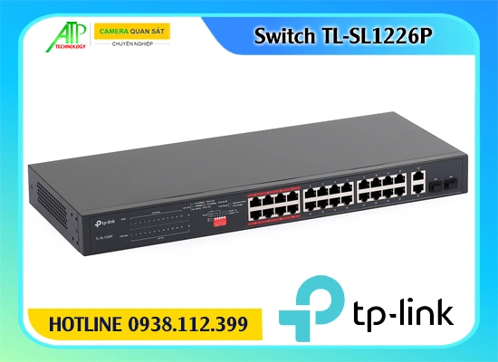 Switch chuyển đổi mạng,Giá Bán TL-SL1226P,TL-SL1226P bán chạy nhất,TL-SL1226P Bán Lỗ,Địa Chỉ Bán TL-SL1226P,sale TL-SL1226P,TL-SL1226P giá mới nhất, swtich giá rẻ TL-SL1226P, swtich tp-link TL-SL1226P