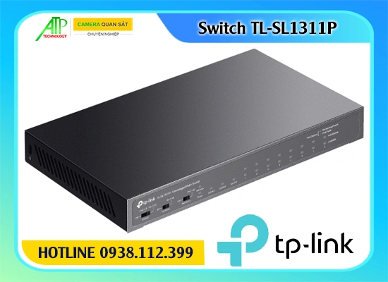 switch poe 8 cổng TL-SL1311P, switch mạng TL-SL1311P, switch poe tp-link TL-SL1311P, bộ chia mạng poe TL-SL1311P, switch 8 port poe TL-SL1311P, switch cấp nguồn poe TL-SL1311P, switch poe giá rẻ TL-SL1311P
