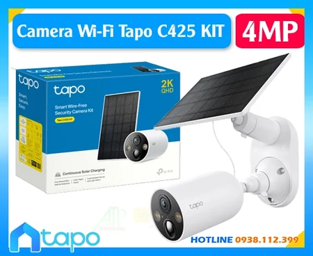 camera tapo c425 kit, tapo c425 pin mặt trời, camera tapo c425 ngoài trời, camera không dây tapo c425 kit, camera tapo c425 sạc năng lượng, tapo c425 nhận diện ai, tapo c425 kit chính hãng