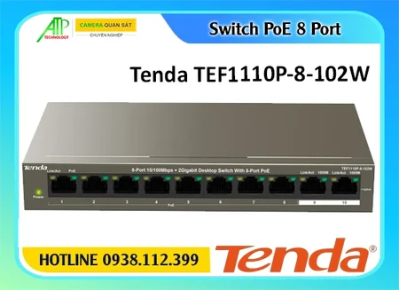 ,Giá Bán TendaTEF1110P-8-102W,TendaTEF1110P-8-102W nơi bán rẻ nhất,TendaTEF1110P-8-102W Bán Giá Rẻ,Công ty bán TendaTEF1110P-8-102W,sale TendaTEF1110P-8-102W,TendaTEF1110P-8-102W giá mới nhất