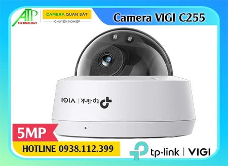 Camera VIGI C255 5MP, Camera VIGI C255 thu âm, Camera IP TP-Link VIGI C255, Camera VIGI C255 ban đêm, Camera chống nước VIGI C255, Camera giám sát VIGI C255, Camera ngoài trời VIGI C255