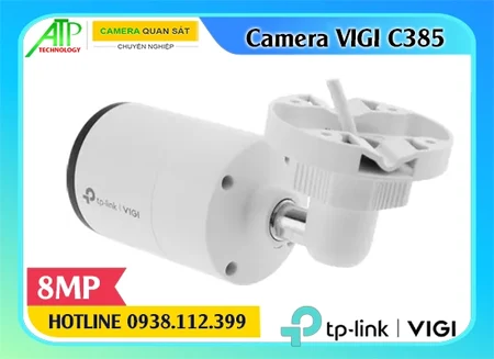 Camera VIGI C385 4K,Camera TP-Link VIGI C385,Camera an ninh 8MP VIGI C385,Camera IP 4K VIGI C385,Camera ngoài trời VIGI C385,Camera quan sát 8MP VIGI C385,Camera chống nước VIGI C385