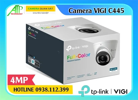 Camera VIGI C445 ban đêm có màu, Camera VIGI C445 full color, Camera ngoài trời VIGI C445, Camera 4MP VIGI C445, Camera chống nước VIGI C445, Camera thông minh VIGI C445, Camera VIGI C445 