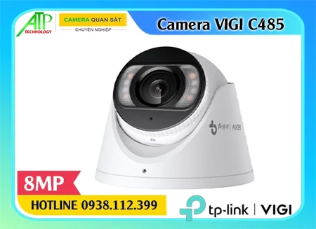 Camera VIGI C485 4K,Camera an ninh VIGI C485,Camera IP 8MP VIGI C485,Camera ngoài trời VIGI C485,Camera quan sát 4K VIGI C485,Camera AI VIGI C485,Camera chống nước VIGI C485