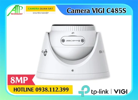 Camera VIGI C485S 8MP, Camera ngoài trời VIGI C485S, Camera IP VIGI C485S TP-Link, Camera chống nước VIGI C485S, Camera thu âm VIGI C485S, Camera hồng ngoại VIGI C485S, Camera giám sát 4K VIGI C485S