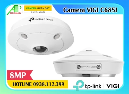 Camera VIGI C685I 4K ngoài trời, VIGI C685I đàm thoại hai chiều, Camera IP VIGI C685I có màu ban đêm, VIGI C685I chống nước IP67, VIGI C685I phát hiện chuyển động AI, Camera VIGI C685I hỗ trợ thẻ nhớ 256GB, VIGI C685I