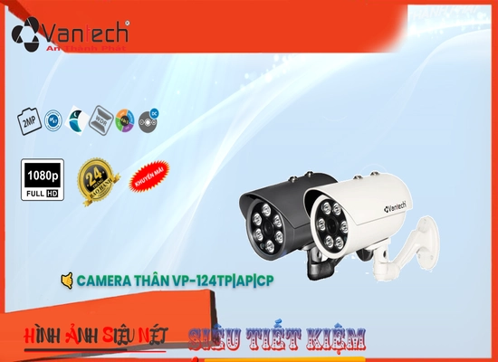 Lắp đặt camera wifi giá rẻ Camera VP-124TP|AP|CP Giá Rẻ