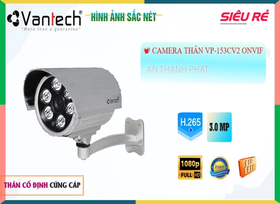 Lắp đặt camera wifi giá rẻ Camera VP-153CV2 Hồng Ngoại 40M
