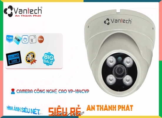 Lắp đặt camera wifi giá rẻ Camera VP-184CVP Công Nghệ Cao