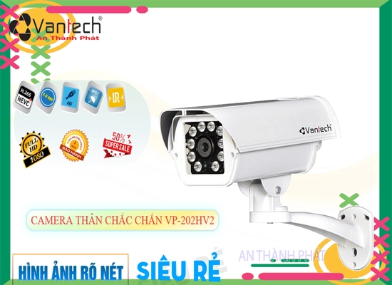 Lắp đặt camera wifi giá rẻ Camera VP-202HV2 Vantech