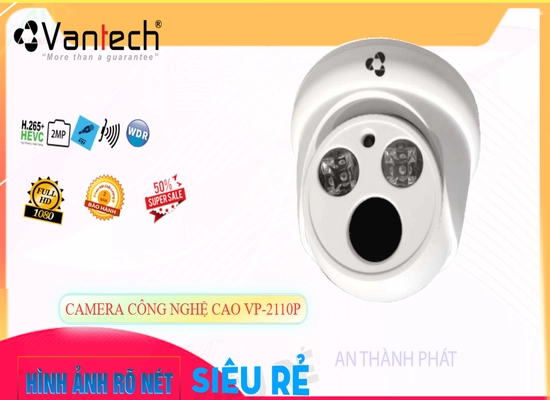 Lắp đặt camera wifi giá rẻ Camera VP-2110P VanTech