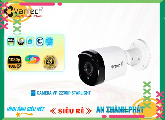 Lắp đặt camera wifi giá rẻ Camera VP-2230IP Starlight