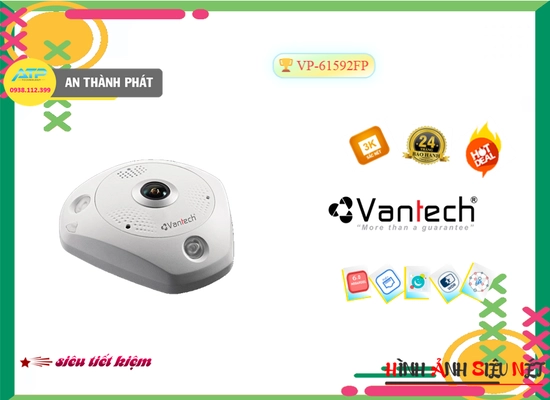Lắp đặt camera wifi giá rẻ VP-61592FP Camera Vantech
