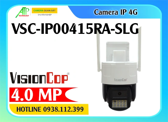 camera VSC-IP00415RA-SLG, camera IP 4MP, camera quan sát ngoài trời, camera full color ban đêm, camera AI thông minh, camera chống ngược sáng WDR, camera giám sát an ninh