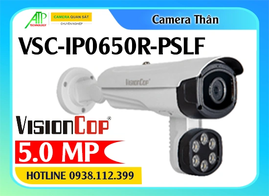 camera ngoài trời VSC-IP0650R-PSLF, camera IP 5MP ngoài trời, camera an ninh full color, camera starlight ngoài trời, camera chống nước IP66, camera giám sát ban đêm có màu, camera an ninh ngoài trời VSC-IP0650R-PSLF