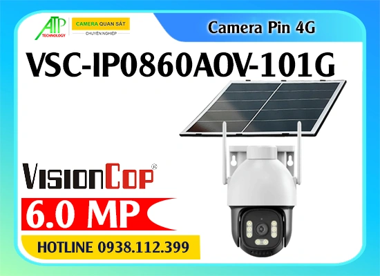 camera VSC-IP0860AOV-101G, camera IP quay quét ngoài trời, camera IP 8MP, camera PTZ ngoài trời, camera full color ban đêm, camera AI thông minh