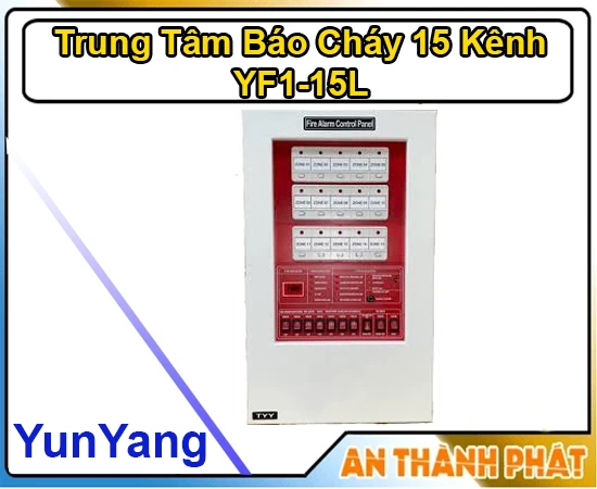 Trung Tâm Báo Cháy 15 Kênh Đỏ YunYang YF1-15L, Trung Tâm Báo Cháy 15 Kênh YF1-15L chính hãng, lắp đặt Trung Tâm Báo Cháy 15 Kênh YF1-15L giá rẻ, YunYang YF1-15L