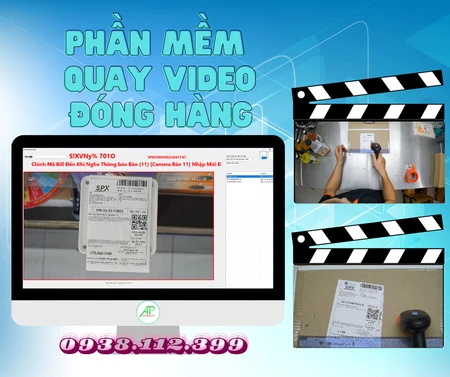 phần mềm quay video đóng hàng, quản lý đơn hàng, quét mã vận đơn, tra cứu video đóng hàng, camera đóng gói đơn hàng 