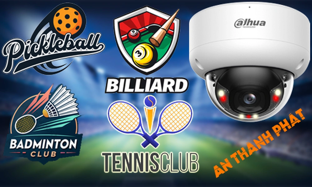 lắp đặt camera livestream pickleball, camera livestream cầu lông, lắp camera livestream bida, camera livestream tennis, giải pháp camera thể thao livestream, camera check var thể thao, lắp đặt camera sân thể thao, camera livestream đa môn thể thao, camera ghi hình thi đấu trực tiếp
