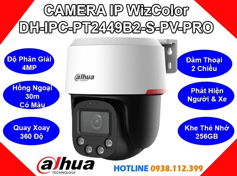 Camera Dahua DH-IPC-PT2449B2-S-PV-PRO (4MP), camera quan sát DH-IPC-PT2449B2-S-PV-PRO, lắp đặt camera DH-IPC-PT2449B2-S-PV-PRO, camera DH-IPC-PT2449B2-S-PV-PRO giá rẻ, lắp camera ngoài trời DH-IPC-PT2449B2-S-PV-PRO, camera DH-IPC-PT2449B2-S-PV-PRO chính hãng, DH-IPC-PT2449B2-S-PV-PRO,