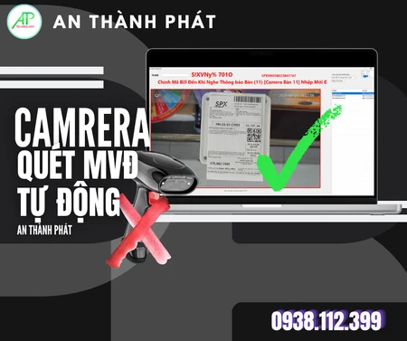 camera soi mã vận đơn,máy quét mã vận đơn,tối ưu quy trình đóng gói,camera tự động nhận diện mã vận đơn,truy xuất video đơn hàng