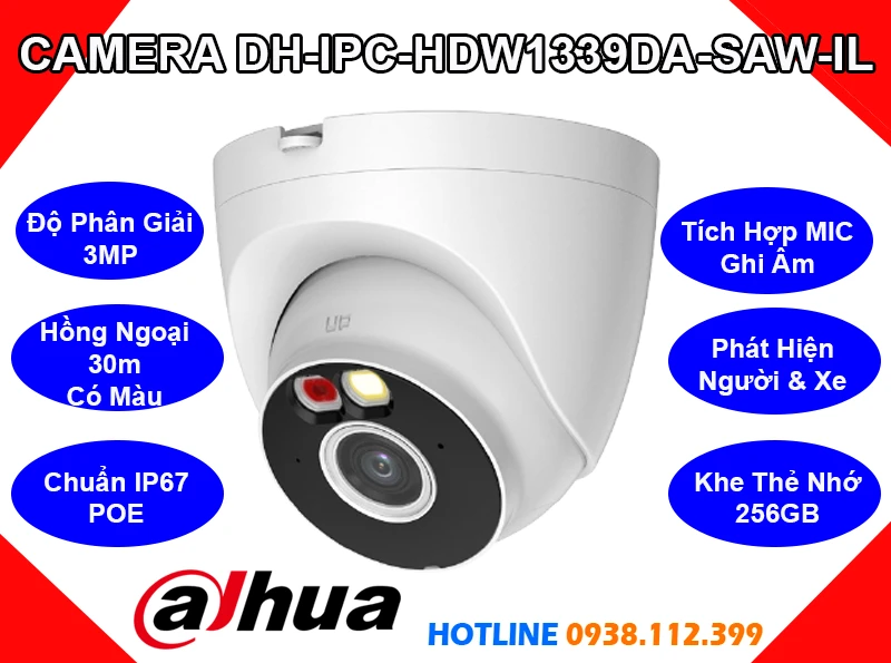 Camera Dahua DH-IPC-HDW1339DA-SAW-IL (3MP), camera ghi âm DH-IPC-HDW1339DA-SAW-IL, lắp đặt camera DH-IPC-HDW1339DA-SAW-IL, lắp camera DH-IPC-HDW1339DA-SAW-IL giá rẻ, camera DH-IPC-HDW1339DA-SAW-IL giá rẻ, camera trong nhà DH-IPC-HDW1339DA-SAW-IL, DH-IPC-HDW1339DA-SAW-IL,