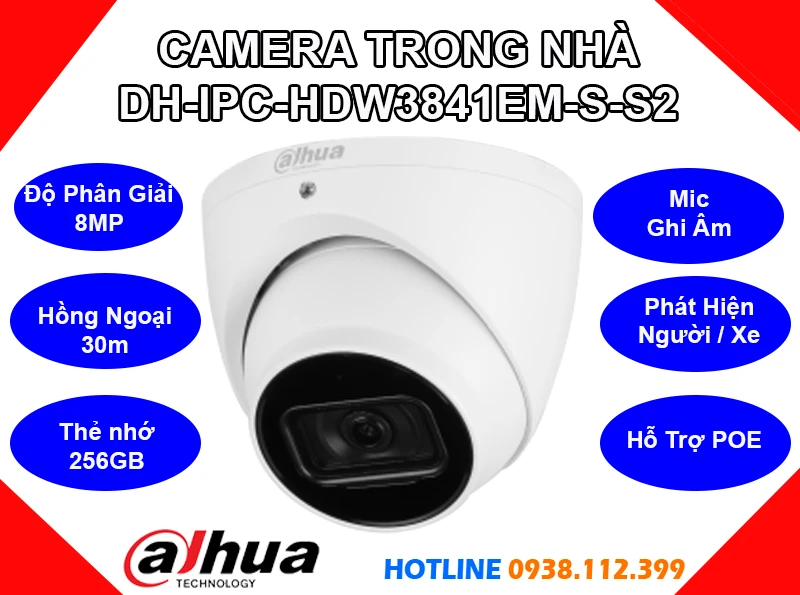 Camera Dahua DH-IPC-HDW3841EM-S-S2 (8MP), camera quan sát DH-IPC-HDW3841EM-S-S2, lắp camera DH-IPC-HDW3841EM-S-S2 giá rẻ, camera DH-IPC-HDW3841EM-S-S2 chính hãng, lắp đặt camera DH-IPC-HDW3841EM-S-S2, camera ghi âm DH-IPC-HDW3841EM-S-S2, camera DH-IPC-HDW3841EM-S-S2 sắc nét,