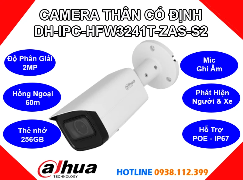 Camera Dahua DH-IPC-HFW3241T-ZAS-S2 (2MP), camera quan sát DH-IPC-HFW3241T-ZAS-S2, lắp đặt camera DH-IPC-HFW3241T-ZAS-S2, lắp camera DH-IPC-HFW3241T-ZAS-S2 giá rẻ, camera ghi âm DH-IPC-HFW3241T-ZAS-S2, camera ngoài trời DH-IPC-HFW3241T-ZAS-S2, camera DH-IPC-HFW3241T-ZAS-S2 giá rẻ,