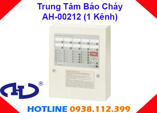 Trung Tâm Báo Cháy 1 Kênh Horing AH-00212, trung tâm báo cháy AH-00212 chính hãng, lắp đặt trung tâm báo cháy AH-00212 giá rẻ, thiết bị trung tâm báo cháy AH-00212 1 kênh