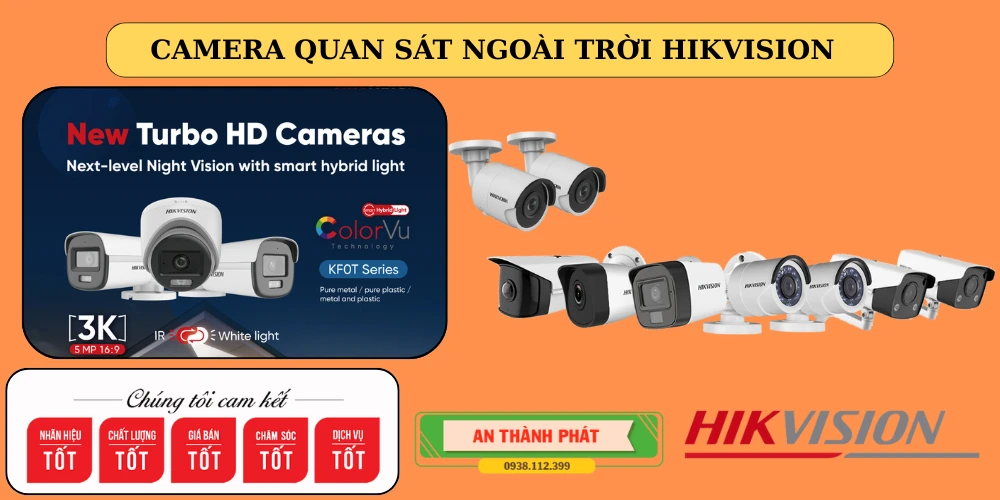 camera ngoài trời hikvision là dòng camera chuyên dụng có thể sử dụng được ngoài trời công nghệ hình ảnh mới đẹp