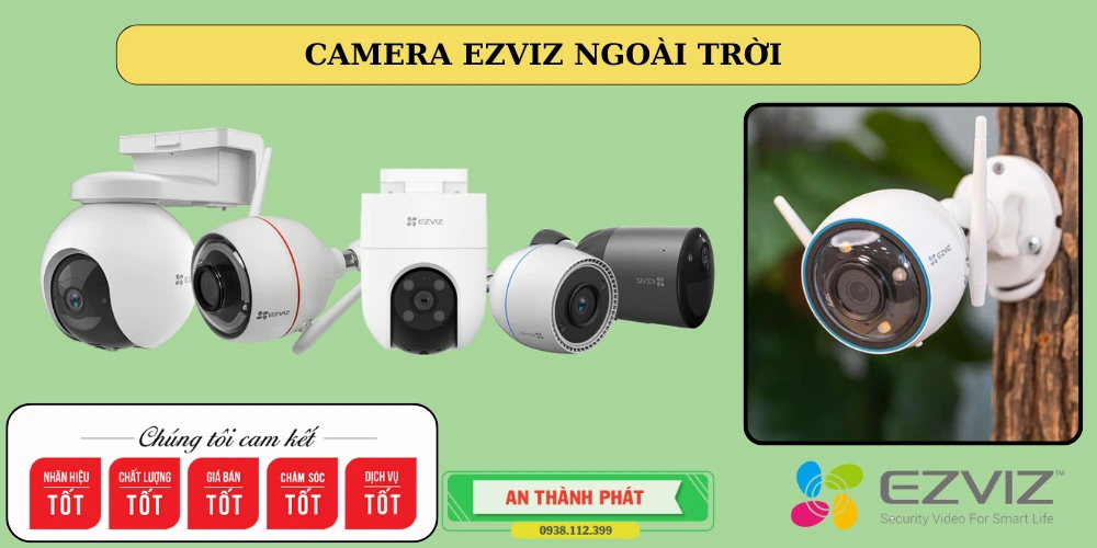 những mẫu camera quan sát ezviz ngoài trời chất lượng cao thông minh giá rẻ 