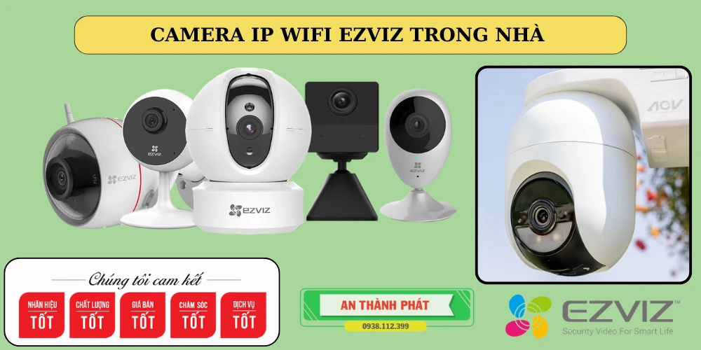dòng camera an ninh ezviz trong nhà thông minh gia rẻ