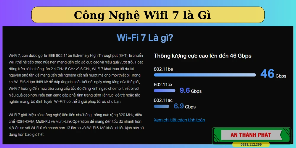 Tổng quan về công nghệ wifi 7 tp-link