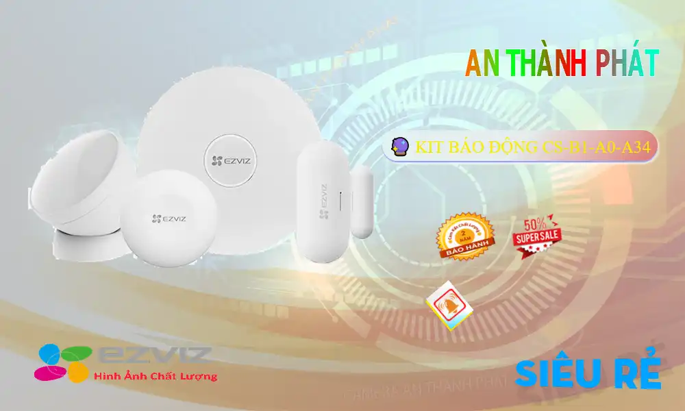 CS-B1-A0-A34  Wifi Ezviz Thiết kế Đẹp