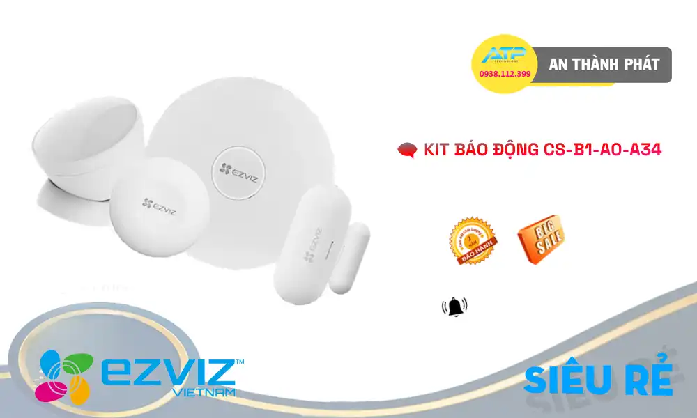 CS-B1-A0-A34  Wifi Ezviz Thiết kế Đẹp