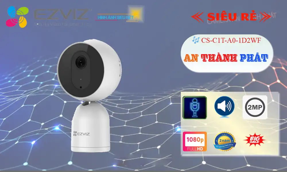 ۞ CS-C1T-A0-1D2WF Camera An Ninh Hình Ảnh Đẹp ۞ CS-C1T-A0-1D2WF Camera An Ninh Hình Ảnh Đẹp