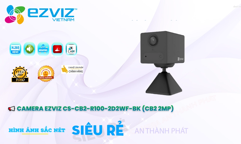 Camera CS-CB2-R100-2D2WF-BK (CB2 2MP) Wifi