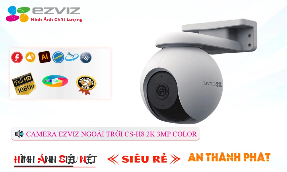 Camera CS-H8 2K 3MP Color Wifi Camera CS-H8 2K 3MP Color Wifi