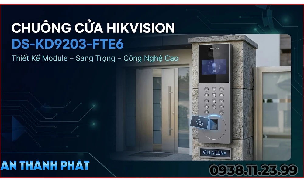 chuông cửa hikvision DS-KD9203-FTE6