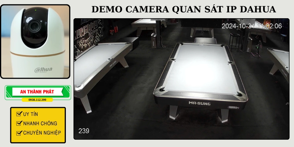 demo thực tế những mẫu camera quan sát dahua giá rẻ thông dụng
