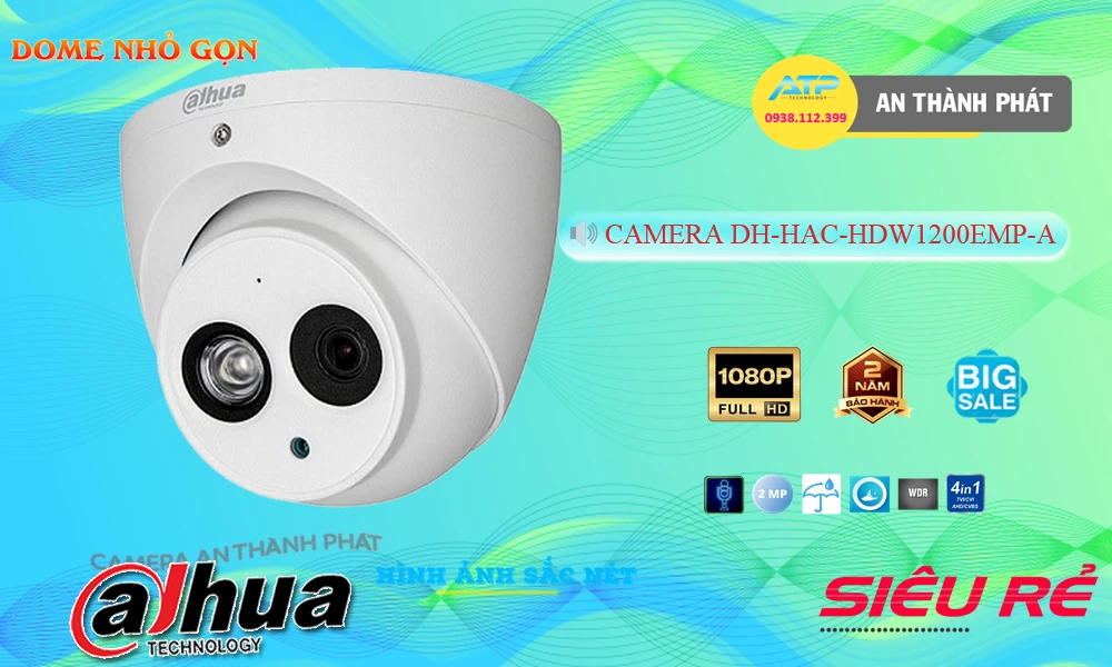 Camera DH-HAC-HDW1200EMP-A Dahua