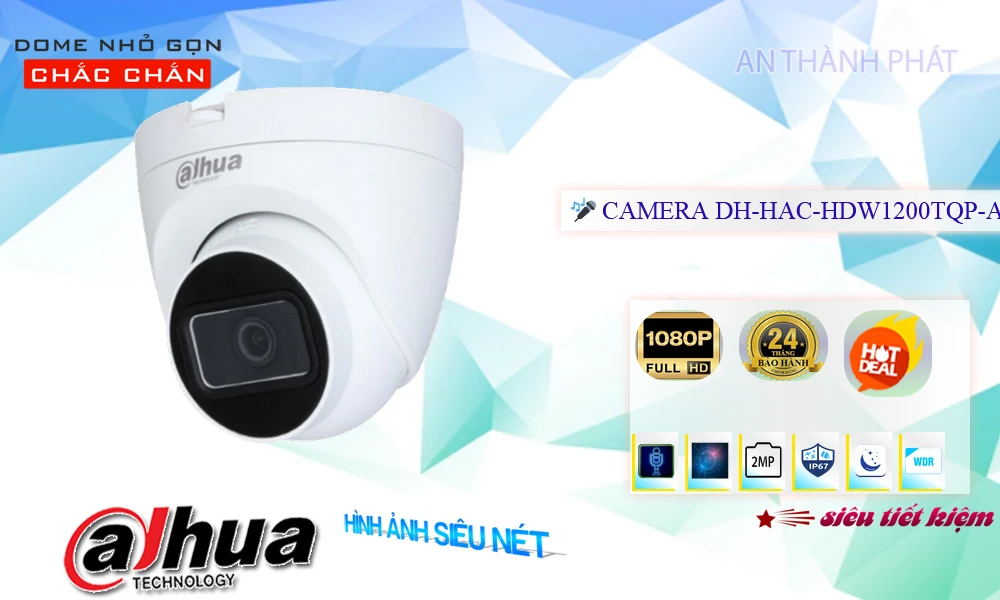 DH-HAC-HDW1200TQP-A Dahua đang khuyến mãi