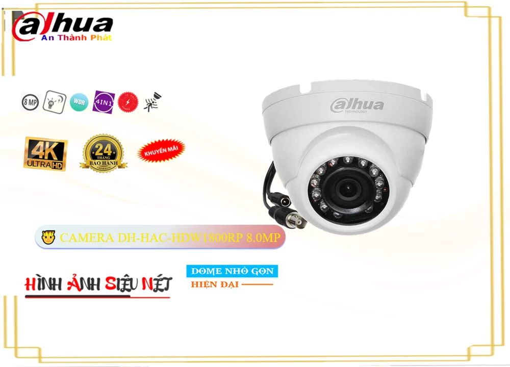 DH-HAC-HDW1800RP Camera Sắt Nét Dahua DH-HAC-HDW1800RP Camera Sắt Nét Dahua